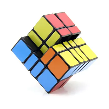 WitEden Cub Magic 4x4x2 Negru Camuflaj Viteza Puzzle Cub Cube pentru Copii Inegale Cub Antistres Jucarii de Jucarii