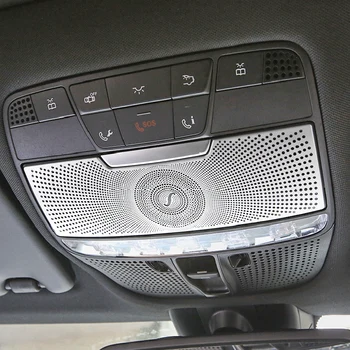 Auto Lumina de Citit Capacul ornamental decor benzi Interior acoperiș Lampa Rame accesorii auto Pentru Mercedes Benz C Class W205 GLC