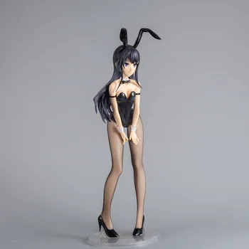 Eliberarea 1/4 Scară Seishun Buta Yaro Mai Sakurajima Fata Bunny figurina Toy Anime Fata Sexy Figura de Colectie Papusa Cadou din PVC