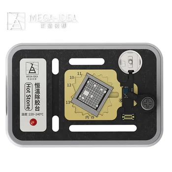 QIANLI cu pietre Calde 3 in1 amprenta hard disk CPU pentru iPhone 7 - MAX - 11 Pro Max temperatură constantă de îndepărtare glu platforma