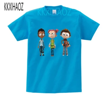2019 Nou Tipărite pentru Copii T-shirt Băieți și Fete de Vară cu mânecă Scurtă Sus reguli angelo Animate din Bumbac T-shirt MJ