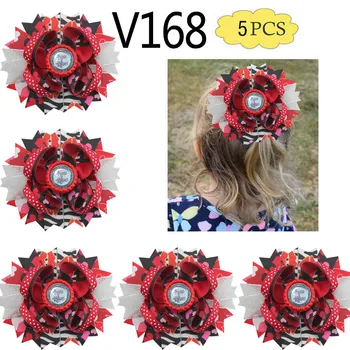 Ping 35pcs V152-V208 ziua Îndrăgostiților arcuri Inima Agrafe de Par Valentine boutique arcuri Valentine agrafe de par