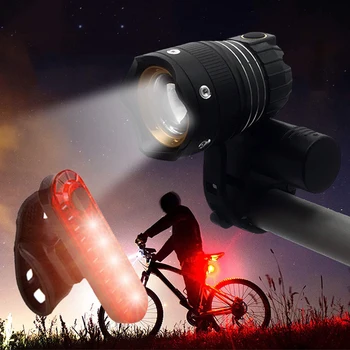 Biciclete Lumina de Încărcare USB LED Glare Noapte Stopul de Echitatie de Siguranță lampa de control rezistent la apa Portabil Spate Coada de Lumină Lampă GM