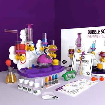 Copiii Știință de Laborator, materiale Didactice, Jucării Kit de Jucării Educative Pentru Copii Amuzant Chimice Instrumente de ABURI Jucării Jucărie de Învățare Interior