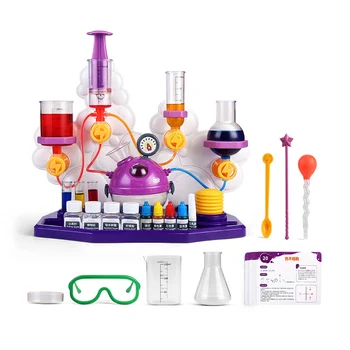 Copiii Știință de Laborator, materiale Didactice, Jucării Kit de Jucării Educative Pentru Copii Amuzant Chimice Instrumente de ABURI Jucării Jucărie de Învățare Interior