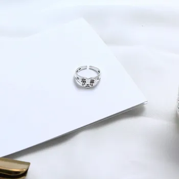 2019 Produs Nou Argint Pur Personale Lacrimi De Argint 925 Inele Pentru Femei Inimă Simplă Femei Inele Bijuterii
