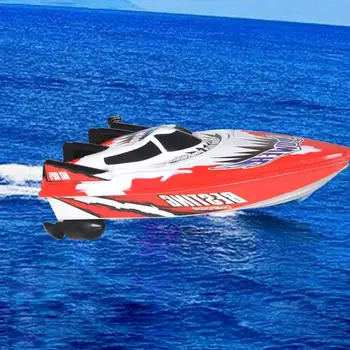 Controlate Barca de Control de la Distanță Jucărie RC Racing Nava de Pescuit Momeală Radio Barca de Viteza Roșu Verde Barca Rc Hull Jucărie Rc cu Barca cu motor