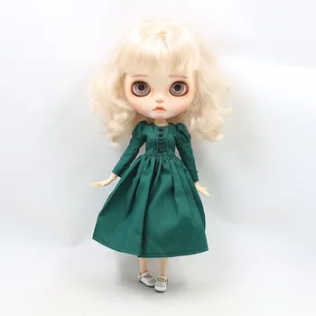 1/6 haine papusa Rosu, verde rochie potrivita pentru blyth de gheață azone comun papusa
