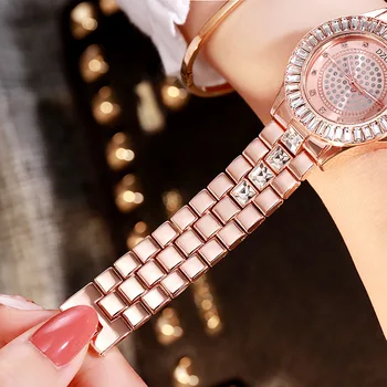 Diamond temperament ceas de moda pentru femei' s ceas tendință simplu Brățară Ceas ceasul elev ins stil