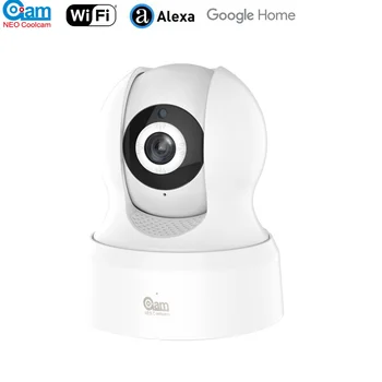 NEO COOLCAM Inteligente de Automatizare Acasă Wi-Fi Camera IP Wireless HD 720P Rețea Viziune de Noapte Camera CCTV Lucra cu Alexa Echo Show