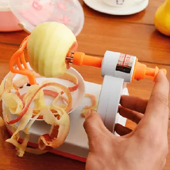 Apple Peelers 2016 Creativ Automat Fructe de Pliere Inoxidabil cuțit de curățat Manual de Cuțit aparate de curațare de Rindeluit Instrumente de Bucătărie Gadget-uri 5ZCF126