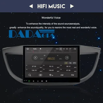 2din Android 8.0 7.1 Radio Auto Navigație GPS pentru Honda CRV 2012 2013 Audio Stereo al Mașinii nu DVD Player Multimedia Unitate FM