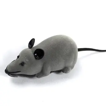 RC Electronice Rat Mouse-ul Soareci Petrecere Distracție Glumă Jucărie Gri Cald fără Fir Control de la Distanță Pentru Pisica Catel Cadou Transport Gratuit