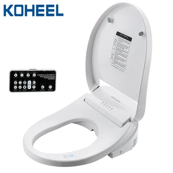 KOHEEL Toaletă Inteligent Scaunul Electric Bideu Capacul Inteligent Bideu toaletă încălzită de Lumină Led Wc smart scaunul de toaletă capac