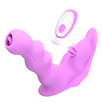 7 Viteza Invizibil purta dildo vibrator Wireless vibratoare pentru femei vibrador feminino sex shop limba șoc încălzire masaj jucărie