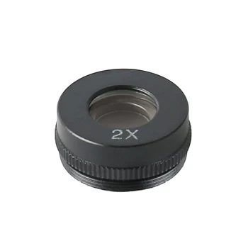 Auxiliar Obiectiv Coaxial Lumina Monocular C-mount Obiectiv cu Zoom 1X 2X 3.5 X 5X Lentila Barlow Pentru HDMI Microscop Digital aparat de Fotografiat