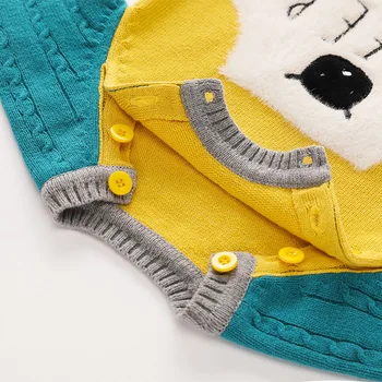 Pentru sugari Îmbrăcăminte pentru Copii Seturi de Tricot 2 buc de Desene animate Minunat Pulovere Pulover+Pantaloni 2020 Nou Toamna Iarna pentru Copii Baieti Fete Pulover se Potriveste