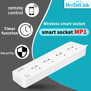 Broadlink MP1 WiFi Smart Socket 4-Benzi Priza Conectați fără Fir Telefonul APP Control de la Distanță Separat Controlabil Smart Home