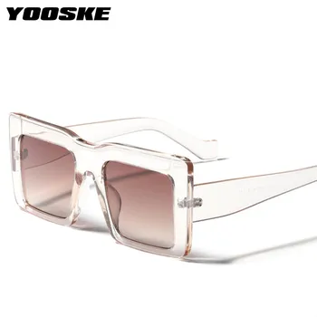 YOOSKE Brand de ochelari de Soare Patrati Bărbați Femei de Lux, Supradimensionate, Ochelari de Soare ' 90 Clasic Vintage Ochelari de Nuante UV400 Ochelari de protecție