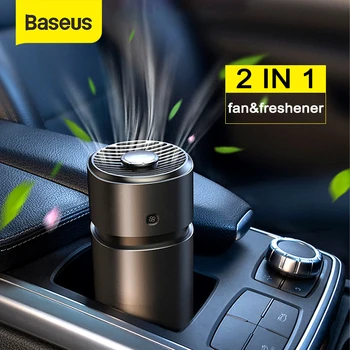 Baseus Mașină de Parfum Odorizant 2 in 1 Ventilator Cu Formaldehidă Purificator Pentru Odorizant Auto Aromoterapie Accesorii Auto Difuzor