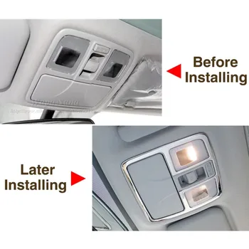 Oțel inoxidabil de înaltă calitate AUTO Interior Lampa de Citit decor ornamental pentru Hyundai IX35 2011 2012 2013
