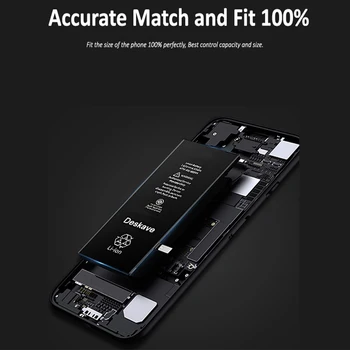 De Brand Nou Pentru Apple iphone 5S Bateria 1560mAh Baterie de Mare Capacitate Pentru iPhone 5S 5C Li-ion Batteria Înlocuire