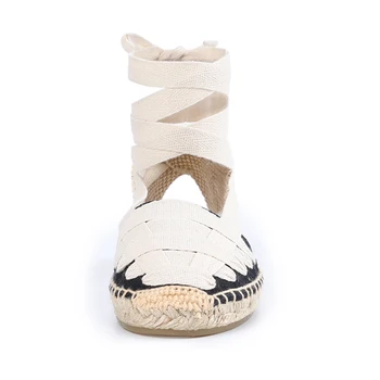 Pantofi pentru Femeie Sandale pentru Femei Tienda Soludos Femei Eternitate Plat Espadrile, Casual Panza Alunecare Pe Pantofi Cu Banda Elastica