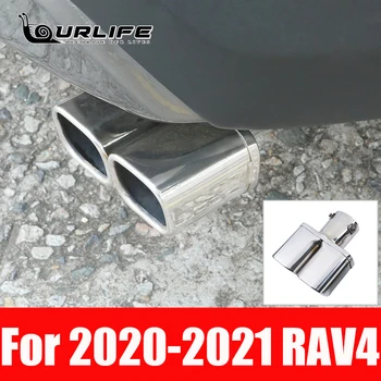 Coada de mașini Țevi de Eșapament Amortizor Rama Capacului Tobei de Modificare Pentru Toyota RAV4 XA50 RAV-4 2019 2020 2021 Accesorii