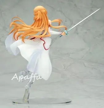 23cm Figura Anime Jucării Sword Art Ordinal Yuuki Asuna Titania Fairy Queen PVC Figura de Acțiune de Colectare Jucarii Model de Papusa Cadou