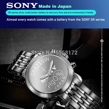 20BUC SONY Ceas Baterie De 1.55 V 379 SR521SW D379 SR63 V379 AG0 oxid de Argint Butonul de Monedă Baterii FĂCUTE ÎN JAPONIA