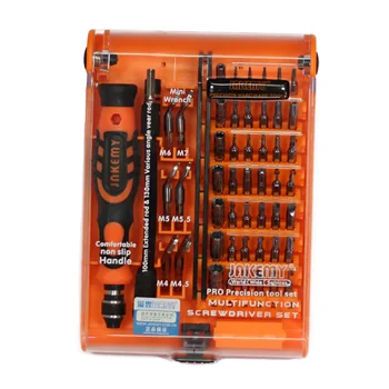 JAKEMY 52 in 1 Professional Șurubelniță Set Multi-tool Kit pentru Reparații pentru a viziona PC Telefoane Electronice de Întreținere parafusadeira