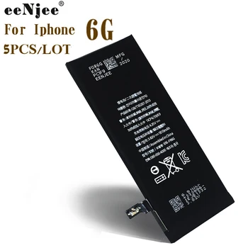 EeNJee 5PCS Baterie de Telefon Pentru Iphone 6 6G Fabrica de 3.8 V 1810mah Calitate Original Test 0 ciclul de Înlocuire de Reparare