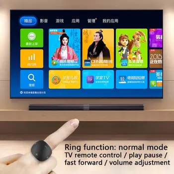 Multifunctional Bluetooth Inteligent Inel Smart Home Camera TV Control de la Distanță PPT Page-Turner Mouse-ul de la Distanță Telefonul Mobil Deget Inel