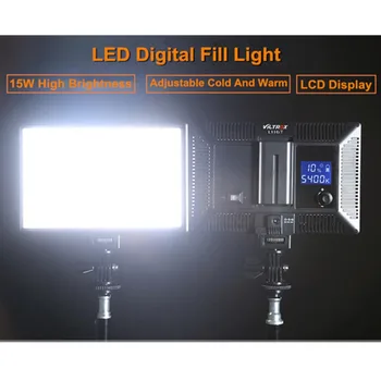 VILTROX L116T Mini LED Camera Video Lumina Estompat Fotografie Lampă de Iluminat pentru Canon Nikon Sony camera Video DSLR-ul de pe Youtube Foto
