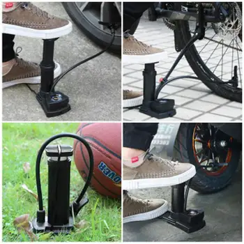 HiMISS Portabil Mini Pompa de Aer din Aliaj de Aluminiu benzii de Rulare de Pompare Instrument pentru Biciclete de Baschet de Înaltă Calitate, Accesorii pentru Biciclete