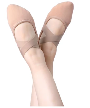De Înaltă Elastic Papuci De Balet Super Moale Balet Pantofi De Dans Elastic Femei Papuci De Dans