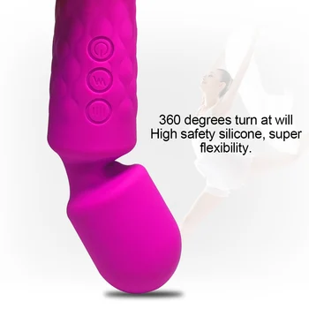 Baghetă Magică puternic AV Vibratoare Jucarii Sexuale pentru Femei Impermeabil aparat de Masaj Pentru Vibrator Erotic Sexy Clitoris cu Vibrator Vibrator Pentru Adulți