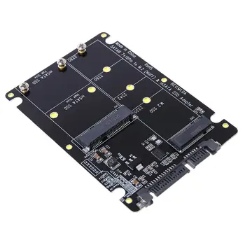 2 În 1 M. 2 B+M pentru Mini PCI-E sau mSATA SSD la SATA III Adaptor de Card pentru Full Msata SSD/ 2230/2242/2260/22x80 M2 54DB