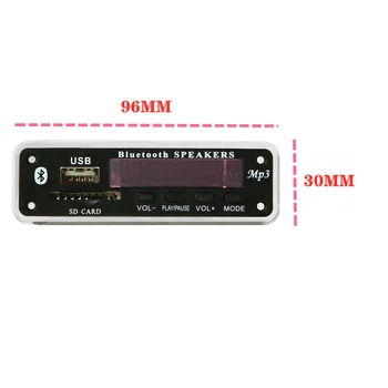 5V-12V Auto accesorii mp3 player Bluetooth MP3 decoder bord, MP3, cititor card MP3 Bluetooth module accesorii audio cu radio FM