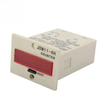 JDM11-6H 6 Cifre de Afișare Contor Electronic Instrument AC220V / DC36V 24V / DC 12V