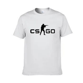 Ei bine CS Go Player Tricou Tricou Counter Strike Ofensiva Globală CSGO Barbati din Bumbac Topuri Calitate de Brand de Îmbrăcăminte Amuzant Confortabil Tees