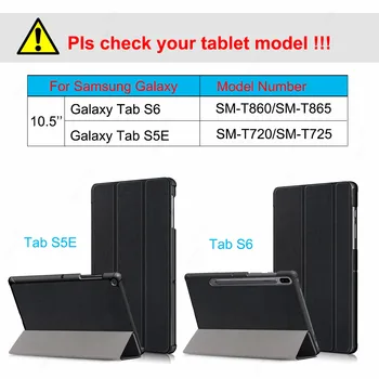 GZERMA din Piele de Caz Pentru Samsung Galaxy Tab S6 10.5 2019 Tableta Caz Acoperire Pentru Samsung Galaxy Tab S5E 10.5 2019 Caz Folio Inteligent