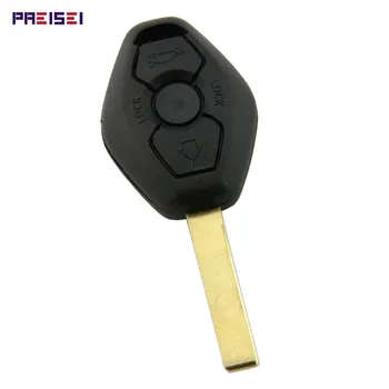 PREISEI 20pieces/lot Cu Logo-ul Gol Chei Pentru Mașină BMW Remote Key Fob Shell Înlocuiri HU92 Lama