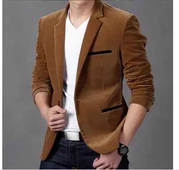 2018 New Sosire Lux Sacou Barbati Primavara Brand de Moda de Calitate din Bumbac Slim Fit Barbati Costum Terno Masculino Bărbați Blazer masculino