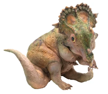 ÎN STOC! PNSO Tineri Sinoceratops Copilul Simulat Jurassic Dinozaur Realiste Figura Model Animal Colectarea de Cadouri pentru Copiii Adulți