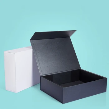 En-gros 10buc/Lot Simplu Carton Magnetic cadou cutie rigidă închidere Magnetică 5 culori disponibile ambalare plivitul favoarea cutie