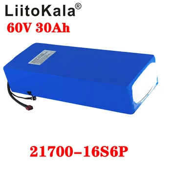 LiitoKala 60V 30ah scuter electric bateria 60V 30AH Biciclete Electrice Litiu Baterie Scuter 60V 1000W ebike baterie