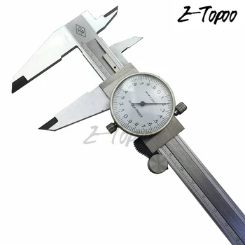 Metric de Precizie cu Cadran Șubler cu Vernier Gauge Micrometru Instrument de Măsurare cu Cadran Șublerul 0-200mm 0,02 mm cadran cu Caz