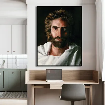 New Home Decor de Perete de Arta, Printuri Si Postere Portret Panza Pictura lui Dumnezeu Isus Hristos Imagine Pentru Camera de zi Dormitor