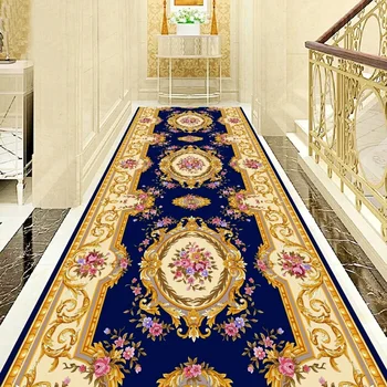 Stil European Hol Covoare Hotel Culoar Lung Coridor Covor Acasă Intrarea Traversă Nunta Covoare Culoar Covorul Rosu